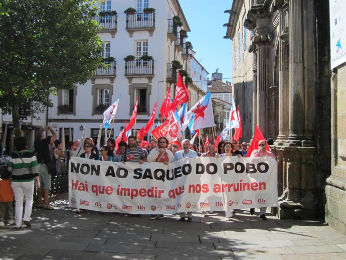 Concentración De Santiago De Compostela