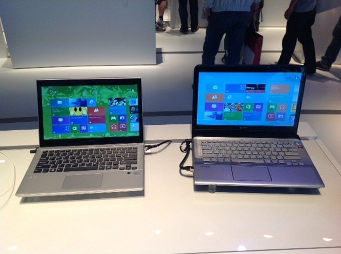 Portátiles Vaios Windows 8