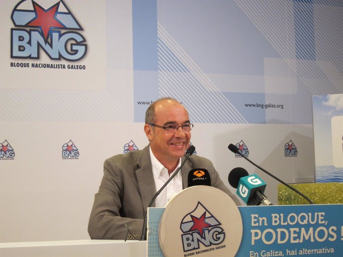 El portavoz del BNG a la Xunta, Francisco Jorquera