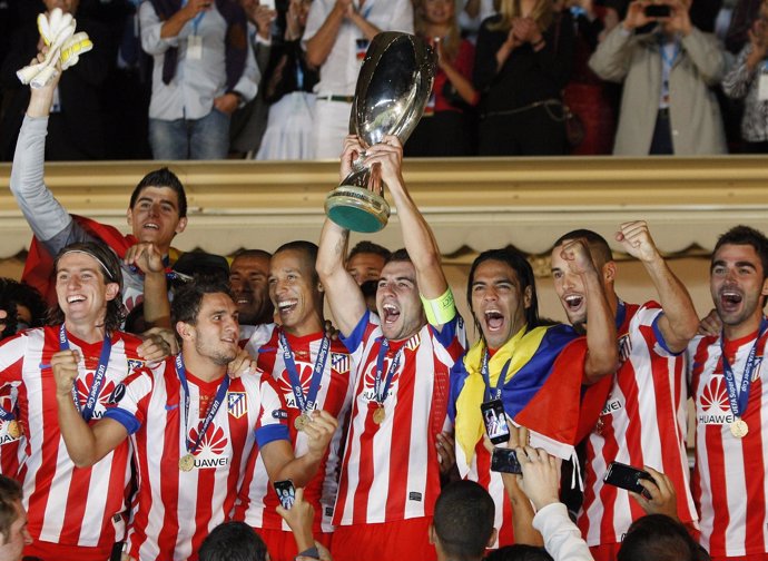 El Atlético, campeón de la Supercopa