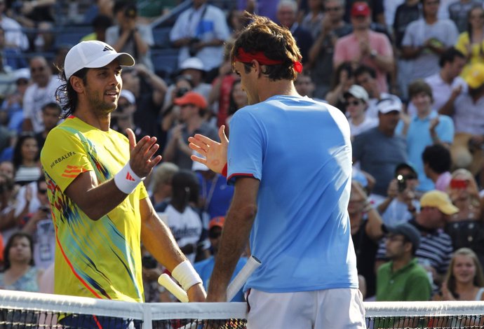 El número uno del tenis mundial, el suizo Roger Federer