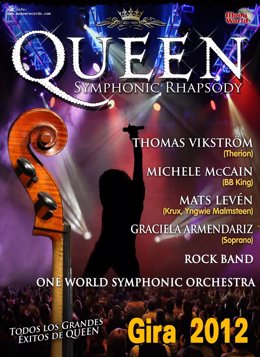 Cartel De 'Queen Symphonic Rhapsody