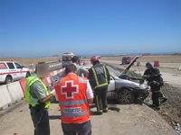 Dos fallecidos y 12 heridos, 3 de ellos graves, en 7 accidentes de tráfico ocurridos el pasado fin de semana