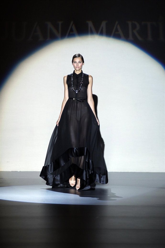 MADRID, 02 de Septiembre 2012. Desfile de JUANA MARTIN. Imagen Oscar del Pozo (A