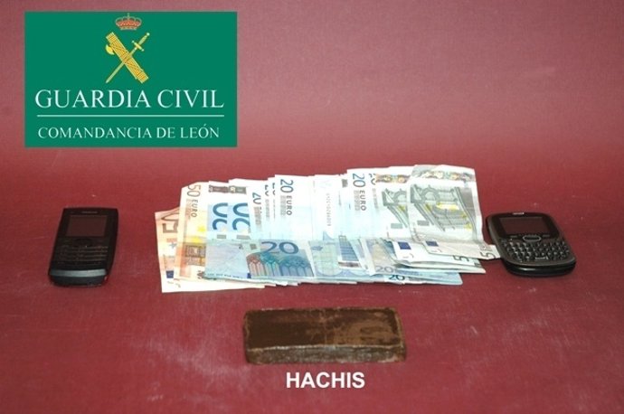 Droga y dinero intervenido