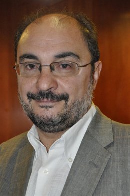 El secretario general del PSOE-Aragón, Javier Lambán