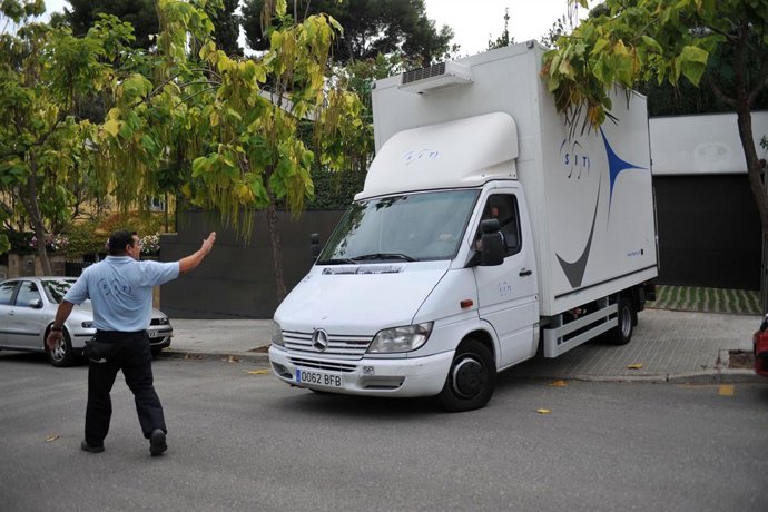 Mudanza en casa de los Duques de Palma