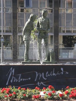 Monumento a Antonio Machado en Soria