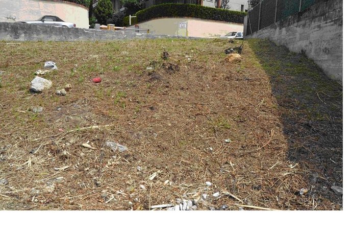 Solar degradado que se va a recuperar 