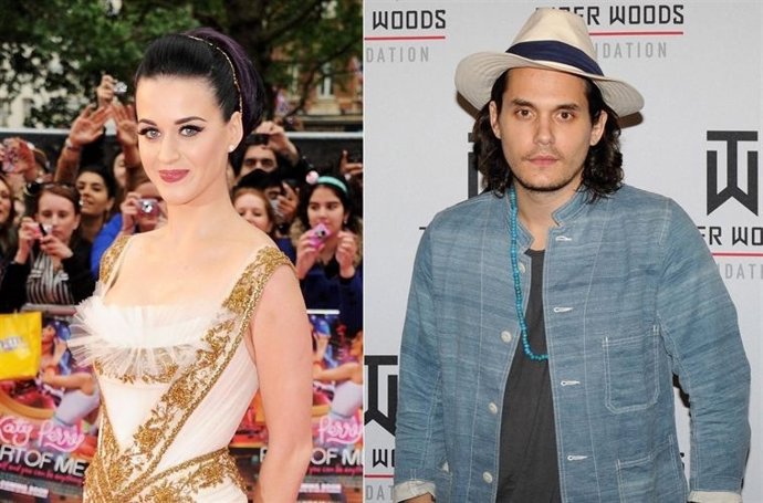 Montaje de Katy Perry y John Mayer 