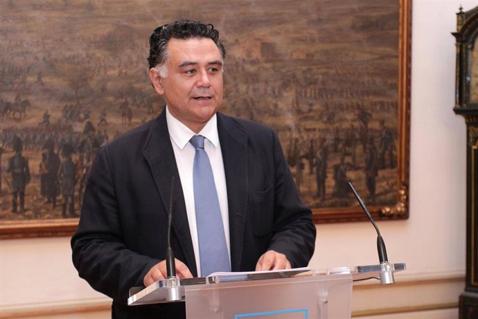 Julio Flores tras la Junta De Gobierno Local