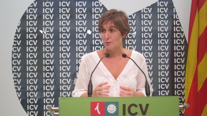 La Portavoz De ICV En El Parlament, Dolors Camats
