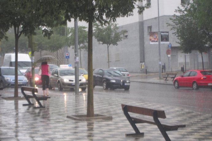 Lluvia, Mal Tiempo, Tormenta, Temporal En Cuenca