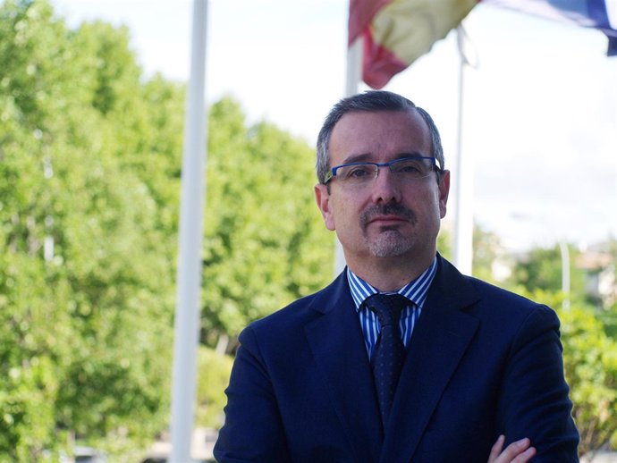 Francisco del Pozo, director general de la Fundación de la UR        