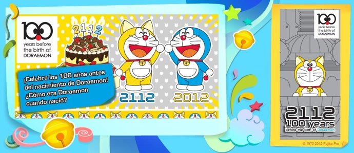 Quedan 100 años para que nazca Doraemon