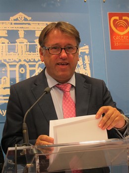 Víctor Del Moral, Consejero De Fomento Del Gobex