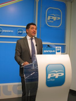 Carlos Cuevas, secretario general del PP de La Rioja