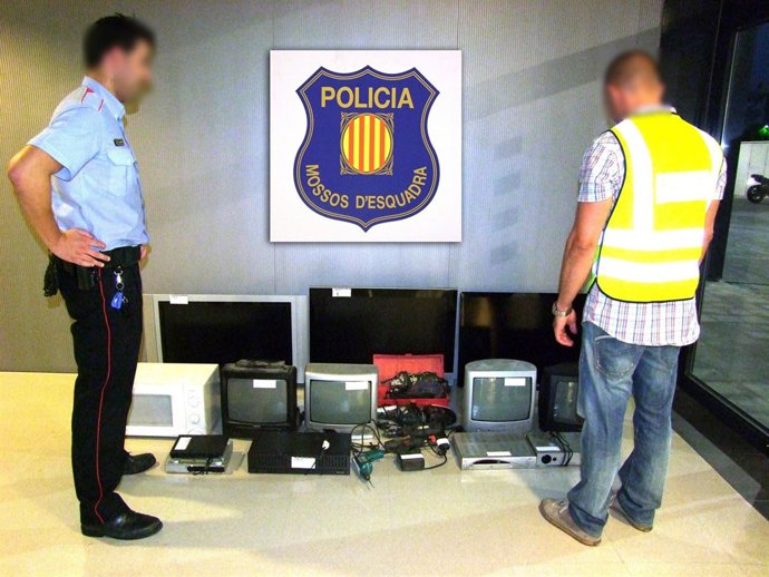 Material Recuperado De Robos En Tortosa