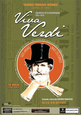 Cartel del espectáculo 'Viva Verdi'