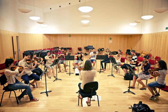 Músicos de la Jove Orquestra Nacional de Catalunya (JONC)