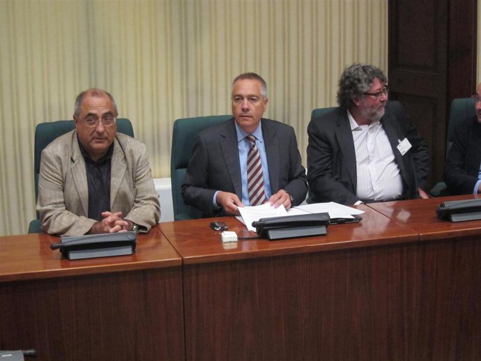 Joaquim Nadal, Pere Navarro, Antoni Balmón (PSC)