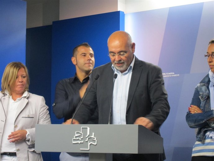 El portavoz del pse en parlamento vasco jose antonio pastor