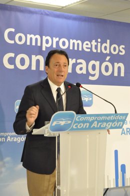 El secretario general del PP-Aragón, Octavio López.