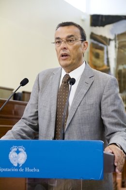 El presidente de la Diputación de Huelva, Ignacio Caraballo.