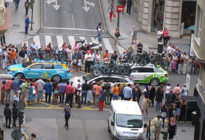 Vuelta ciclista en Santander