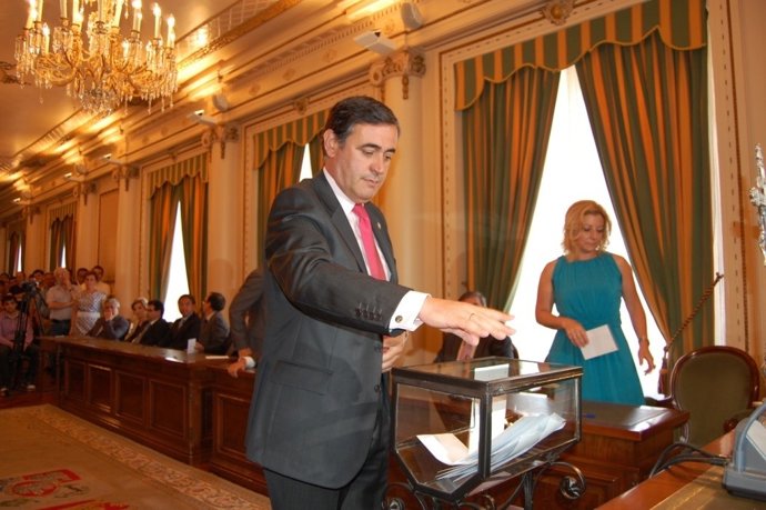 Antonio Pardo, En La Diputación De Soria.