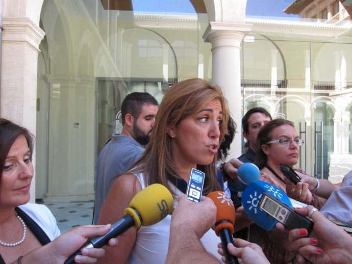La Consejera De La Presidencia E Igualdad, Susana Díaz