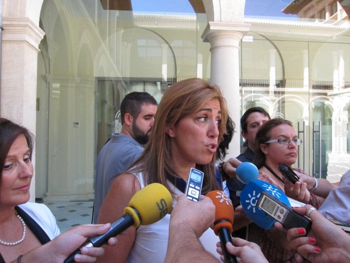 La Consejera De La Presidencia E Igualdad, Susana Díaz
