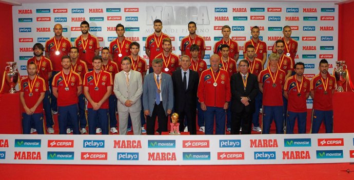 Selección española Marca Platino