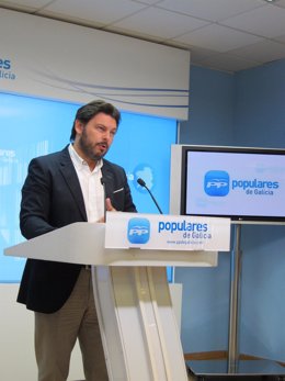 El portavoz del PPdeG, Antonio Rodríguez Miranda