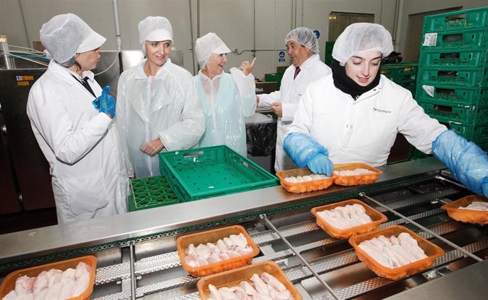 Casero en su visita a Nutrave