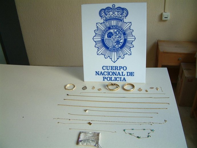 Objetos Recuperados Por La Policía Nacional