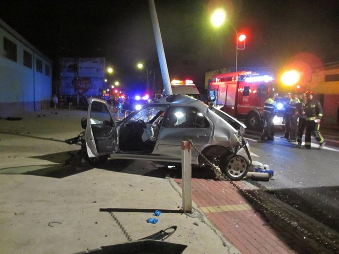 Imagen del vehículo que ha atropellado a los peatones