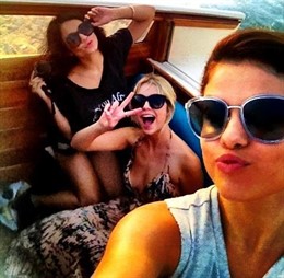 Selena Gomez, Vanessa Hudgens y Ashley Benson en Venecia