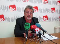 González (IU) asegura que los ciudadanos de CyL vivirán "bajo la sombra de un accidente nuclear"