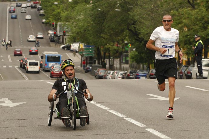 Chema Martínez En La Carrera Liberty