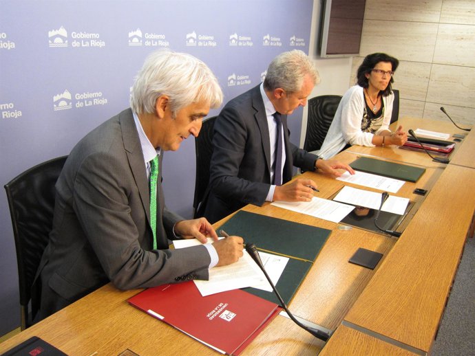 Del Río y Arnáez firman acuerdo de cooperación Cátedra Unesco