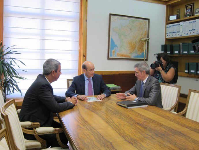 Alejandro Ibrahim,  Rafael Fernández de Alarcón y  Jesús Díez.