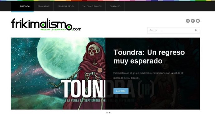 Nueva web frikimalismo.Com