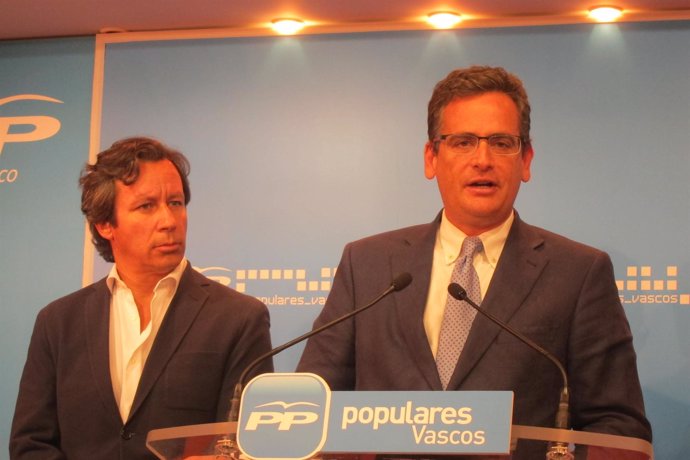 Carlos Floriano y Antonio Basagoiti (PP)