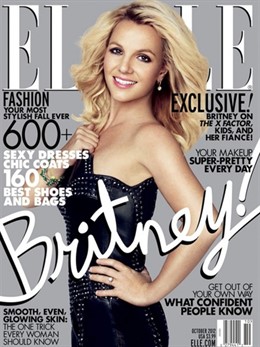 Britney Spears en Elle