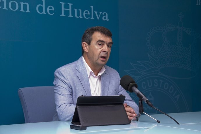 El portavoz del grupo socialista en Diputación de Huelva, José Martín.