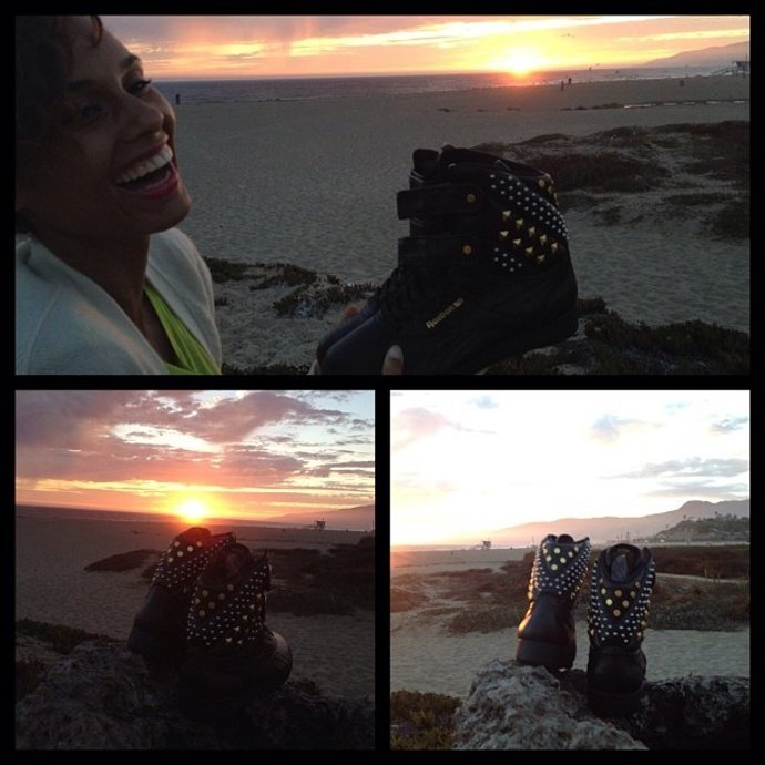 Alicia Keys para Reebok