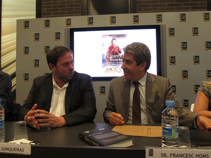 Oriol Junqueras Y Francesc Homs