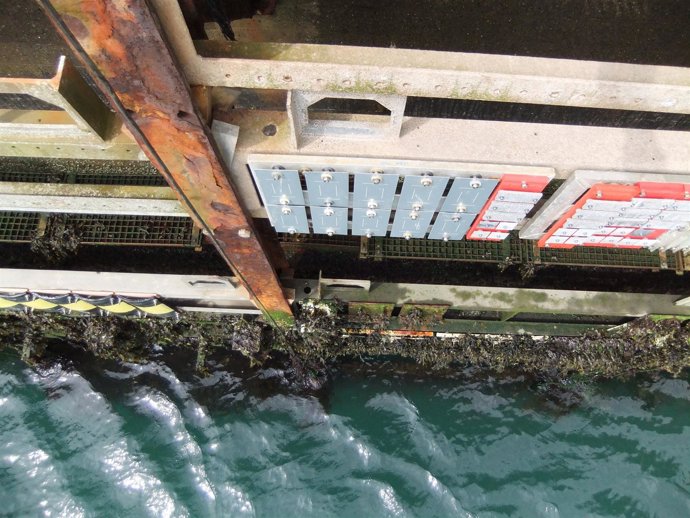Pruebas del CTC en el mar