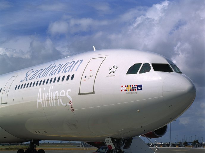 Avión de SAS
